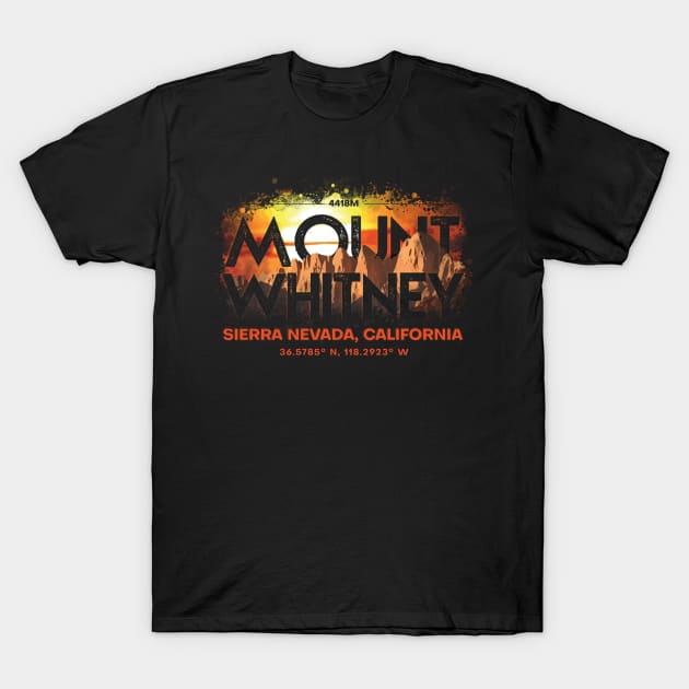 Mt Whitney T-Shirt by ICONZ80